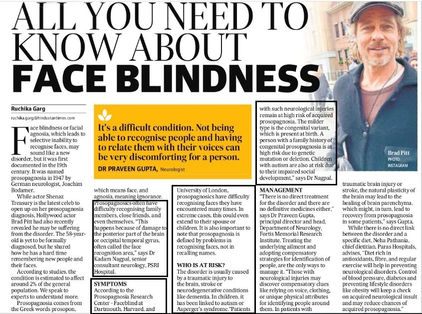 All You Need To Know About Face Blindness